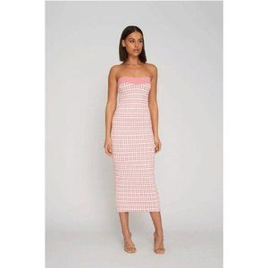 By Johnny Isabella Knit Pink Dress Size M